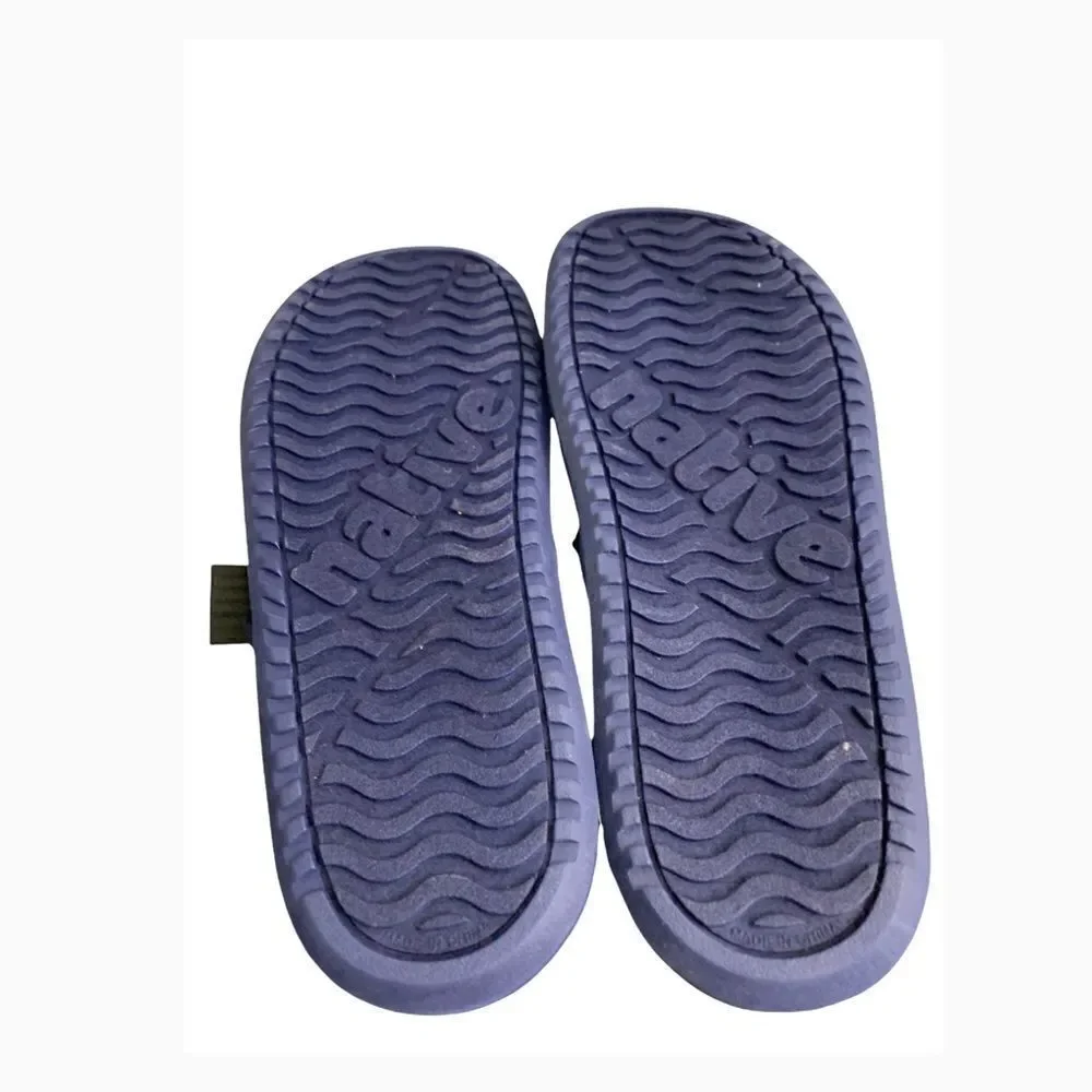 Native Zurich Seaside Stroller Blue White Sport Sandals
